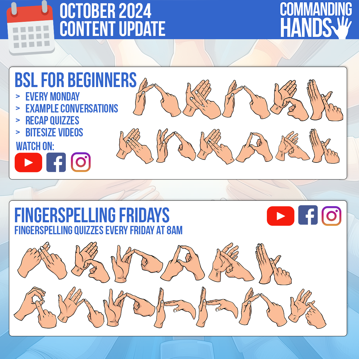 Post from Commanding Hands