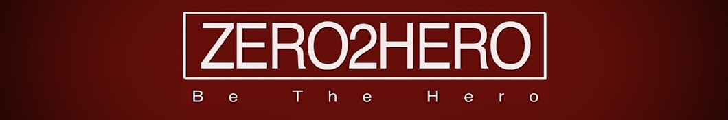 Zero2Hero यूट्यूब चैनल अवतार