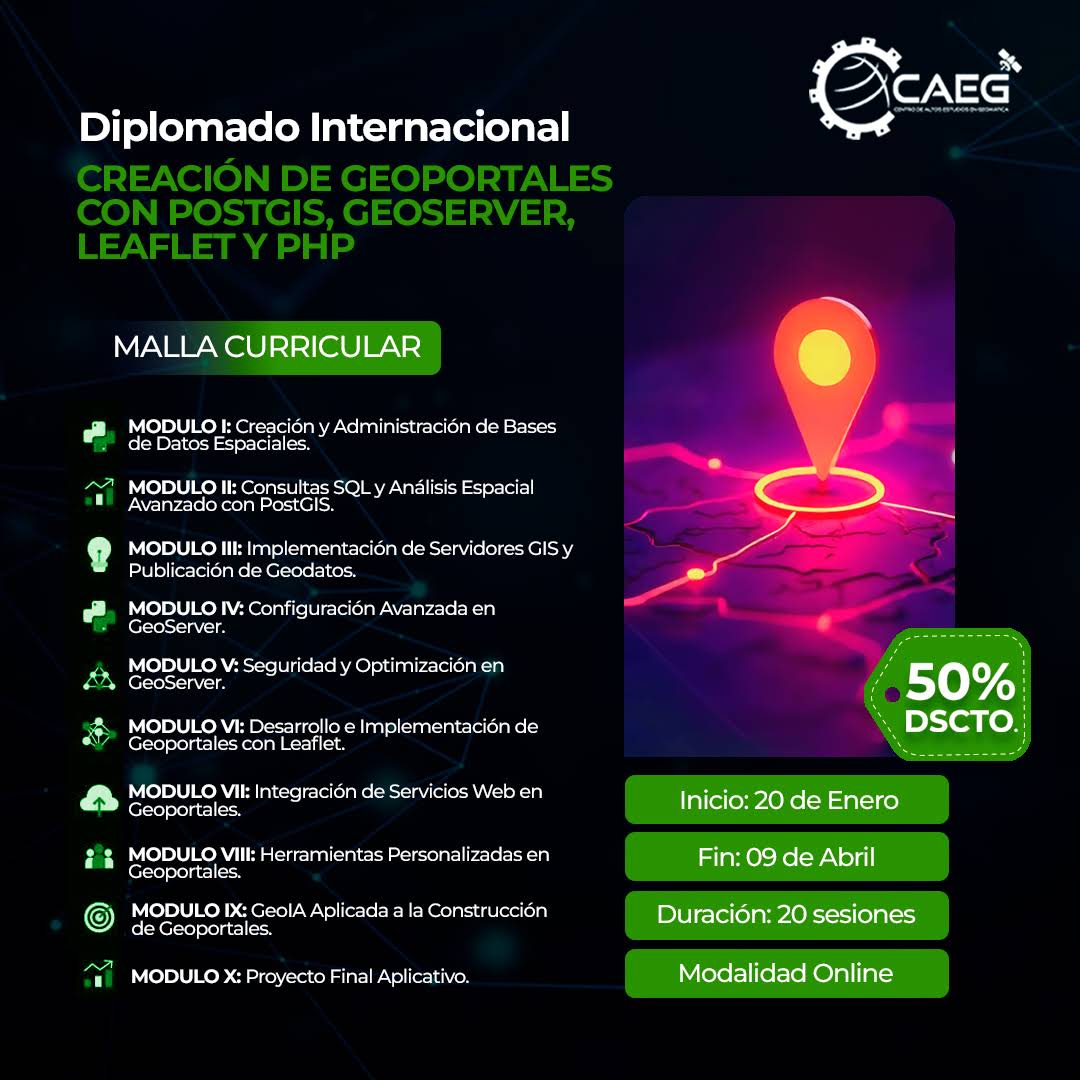 Post from CAEG - Centro de Altos Estudios en Geomática