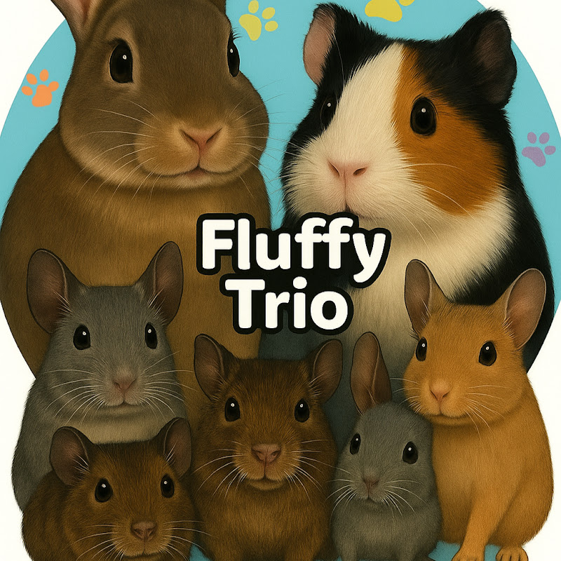 Fluffy Trioモルうさデグー