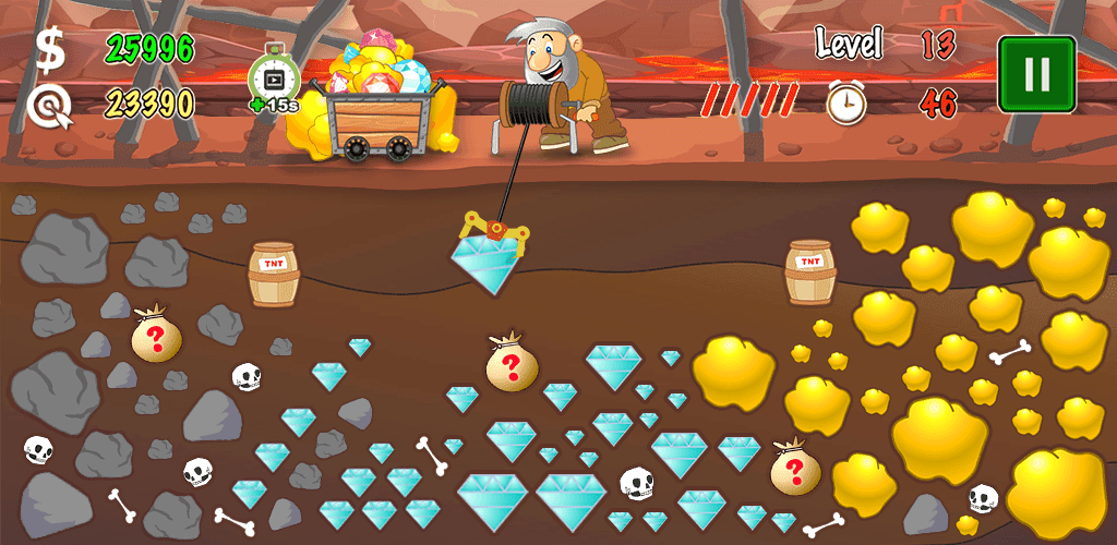 Gold Miner Classic APK download for Android | SENSPARK
