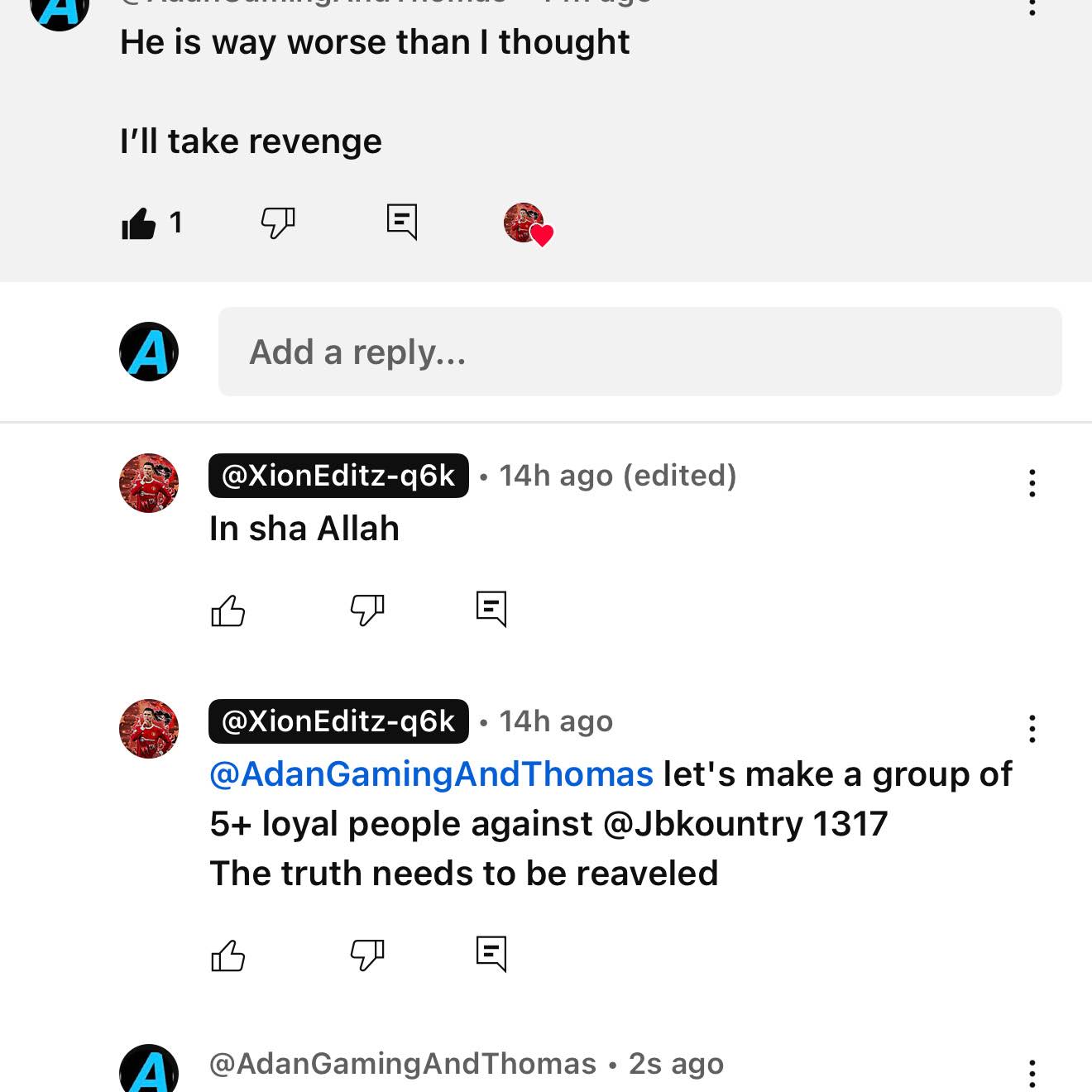 Post from Adan Gaming And Thomas