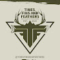 Tines, Fins and Feathers  logo