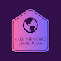 Make the world great again logo