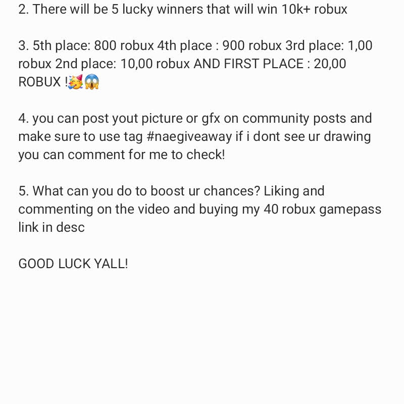 Post from Drii