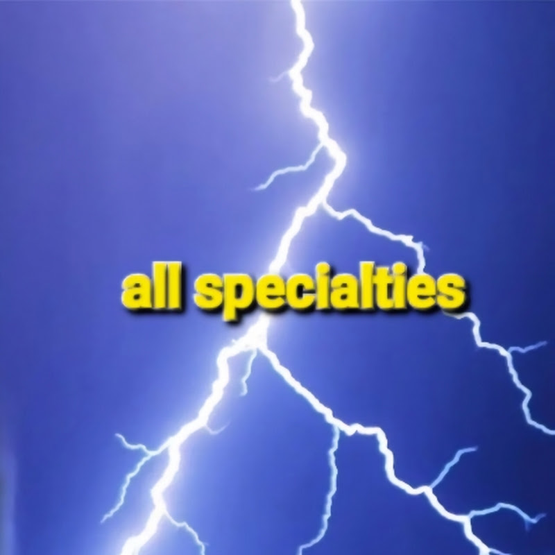 all specialties 