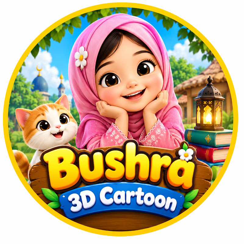 Bushra 3D Cartoon