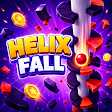 Helix Fall - Spiral Drop Challenge icon