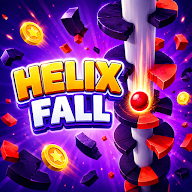 Helix Fall - Spiral Drop Challenge icon