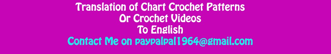 CROCHET PATTERNS Avatar de canal de YouTube