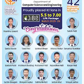 KIT's College of Engineering Kolhapur (Autonomous) YouTube channel