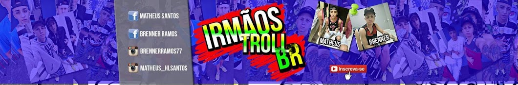 IrmÃ£os Troll BR YouTube channel avatar