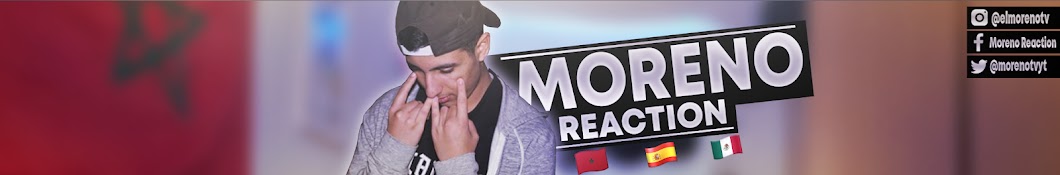 Moreno Reaction رمز قناة اليوتيوب