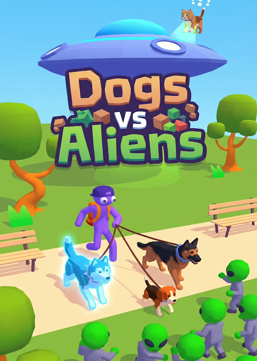 Dogs vs Aliens — cover art