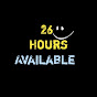 26 hours Available logo