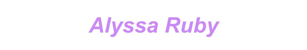Alyssa Ruby YouTube kanalı avatarı