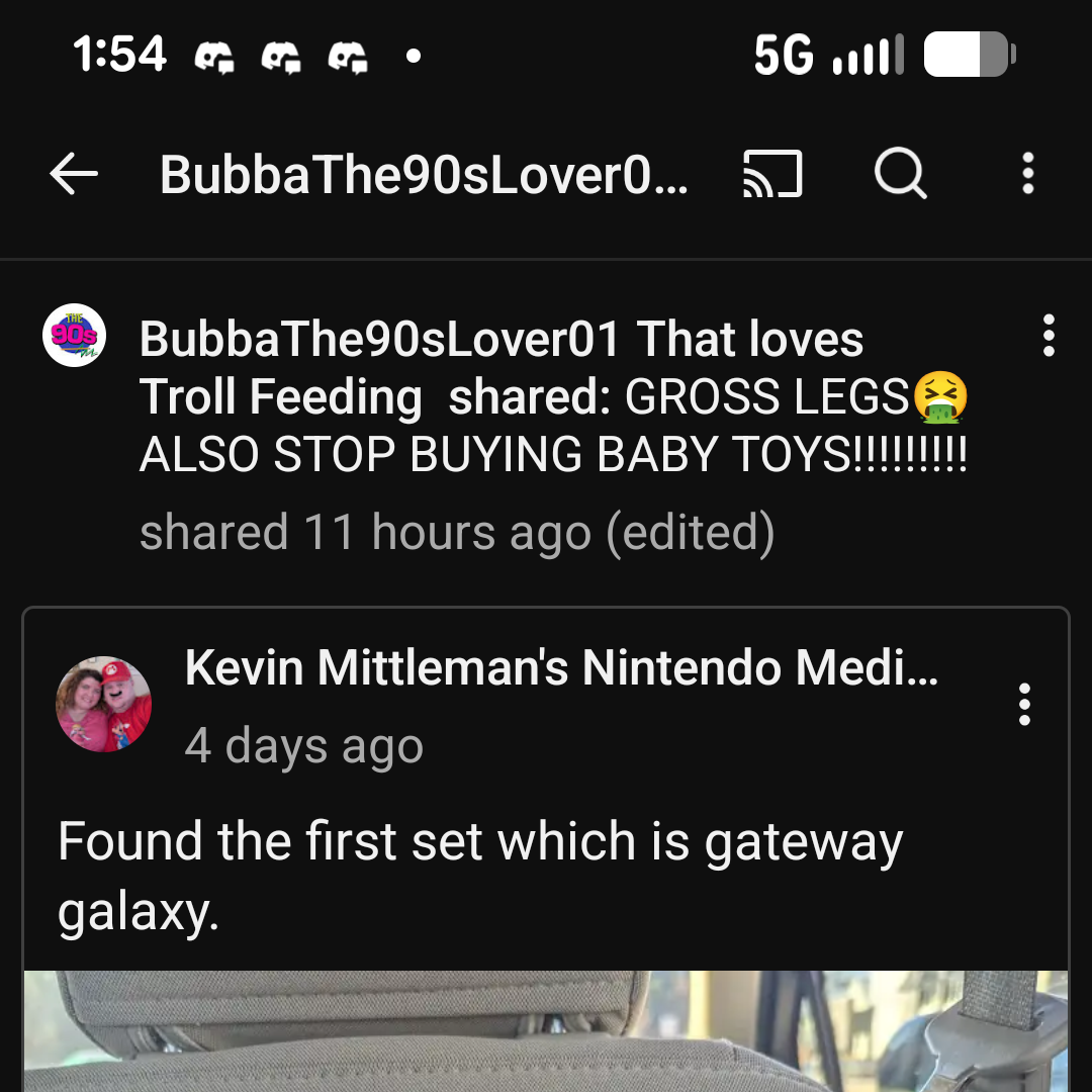 Post from Kevin Mittleman The Nintendo Fanboy 2000👾🎮