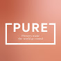  |  PURE  | Flowers make the world go round logo