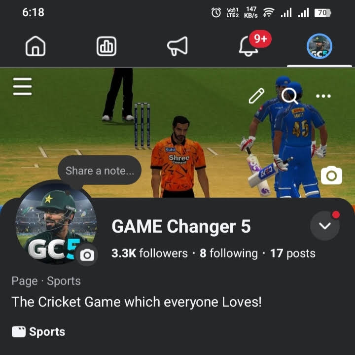 Post from GAME Changer 5