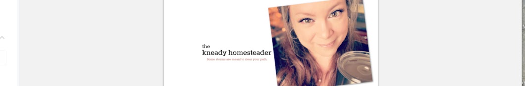 The Kneady Homesteader YouTube channel avatar