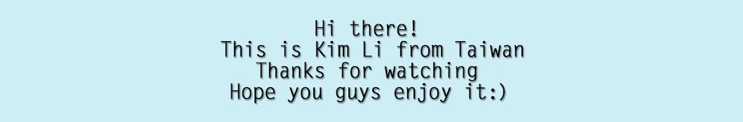 Kim Li यूट्यूब चैनल अवतार