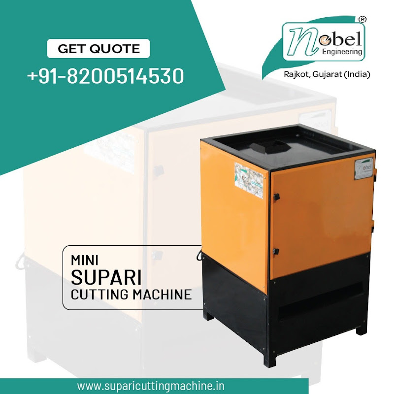 NOBEL ENGINEERING SUPARI CUTTING MACHINE