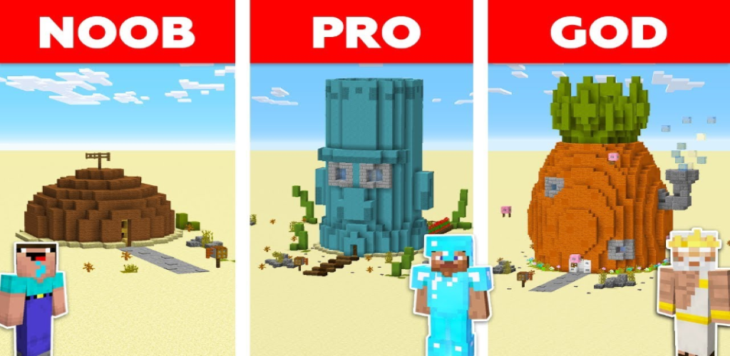 Bikini Bottom for Minecraft PE APK for Android | Fried Liew