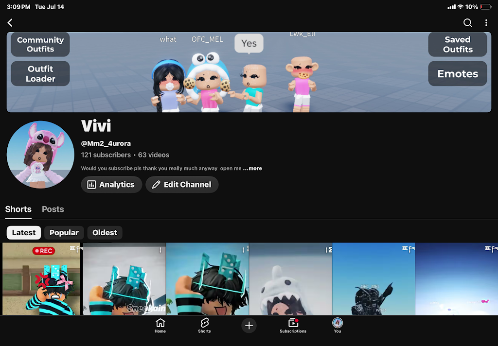 Post from Vivi - YouTube