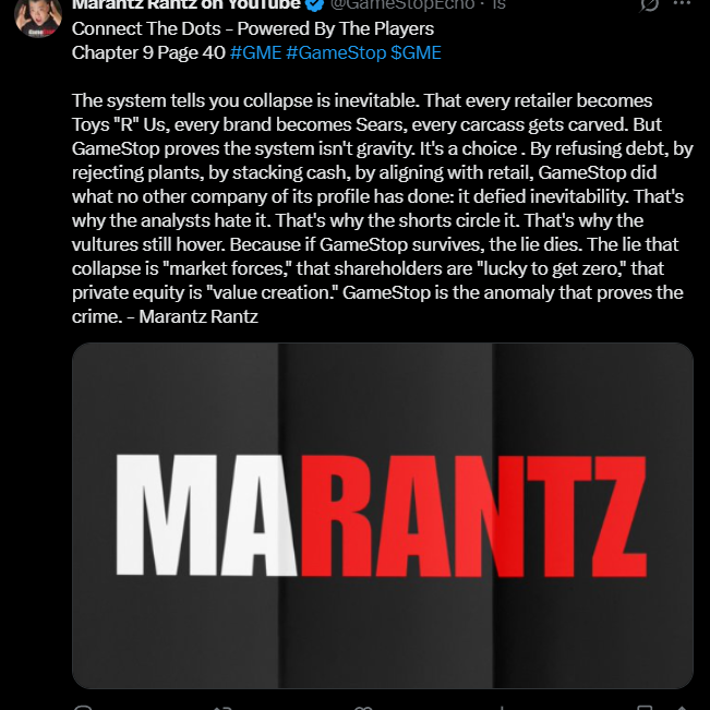 Post from Marantz Rantz