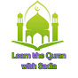 Learn the Quran with Sadia logo
