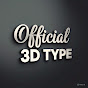 3D Type Official looking logo