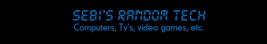 Sebi's Random Tech Avatar channel YouTube 