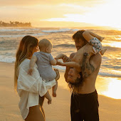 Alana Blanchard and Jack Freestone