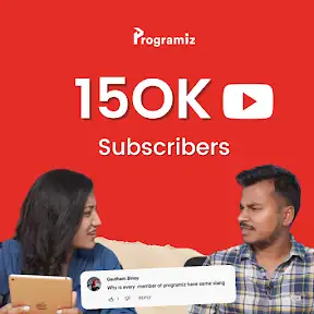 Programiz YouTube channel