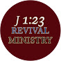 J 1:23 Revival Ministry logo