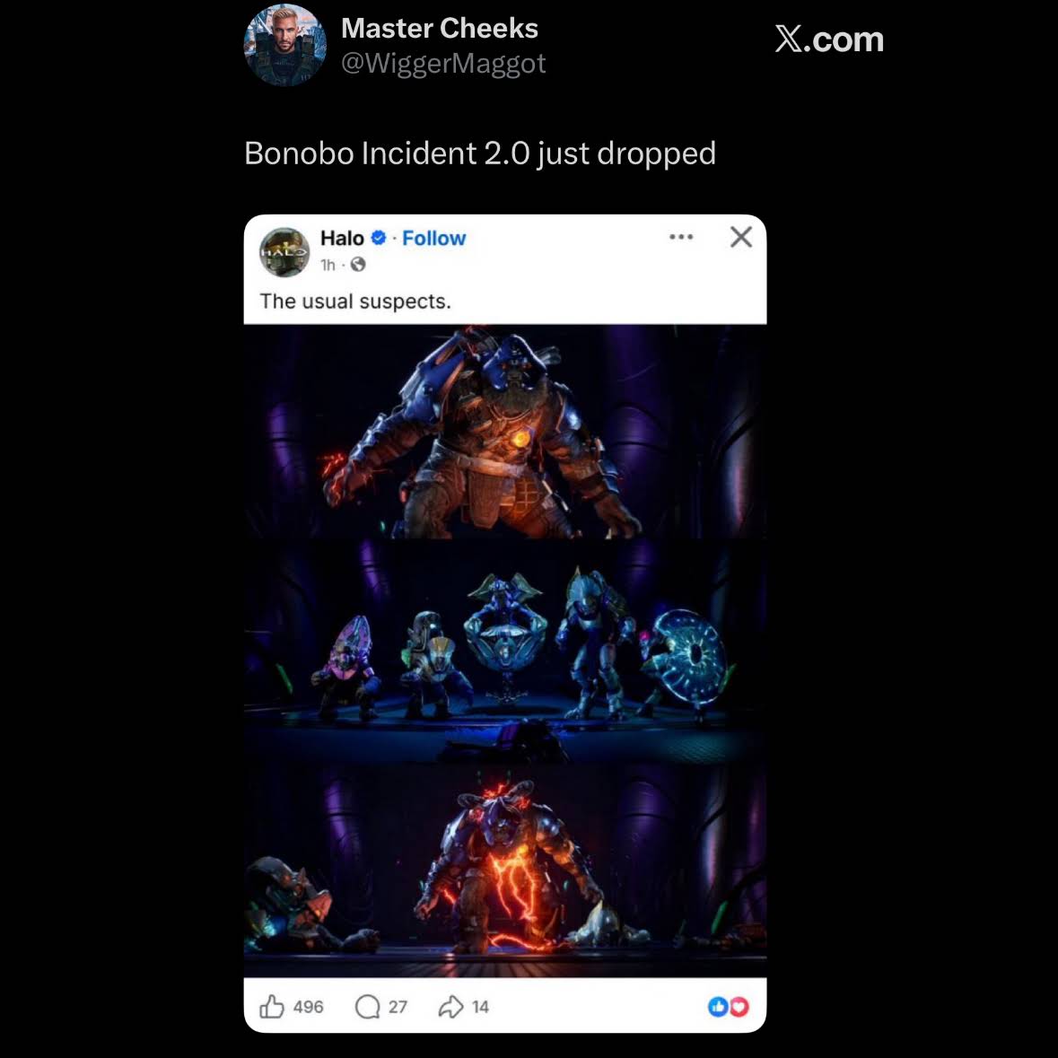 Post from Master Cheeks