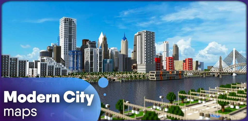 New Modern City For Minecraft Pe Apk Download Danila Mobile