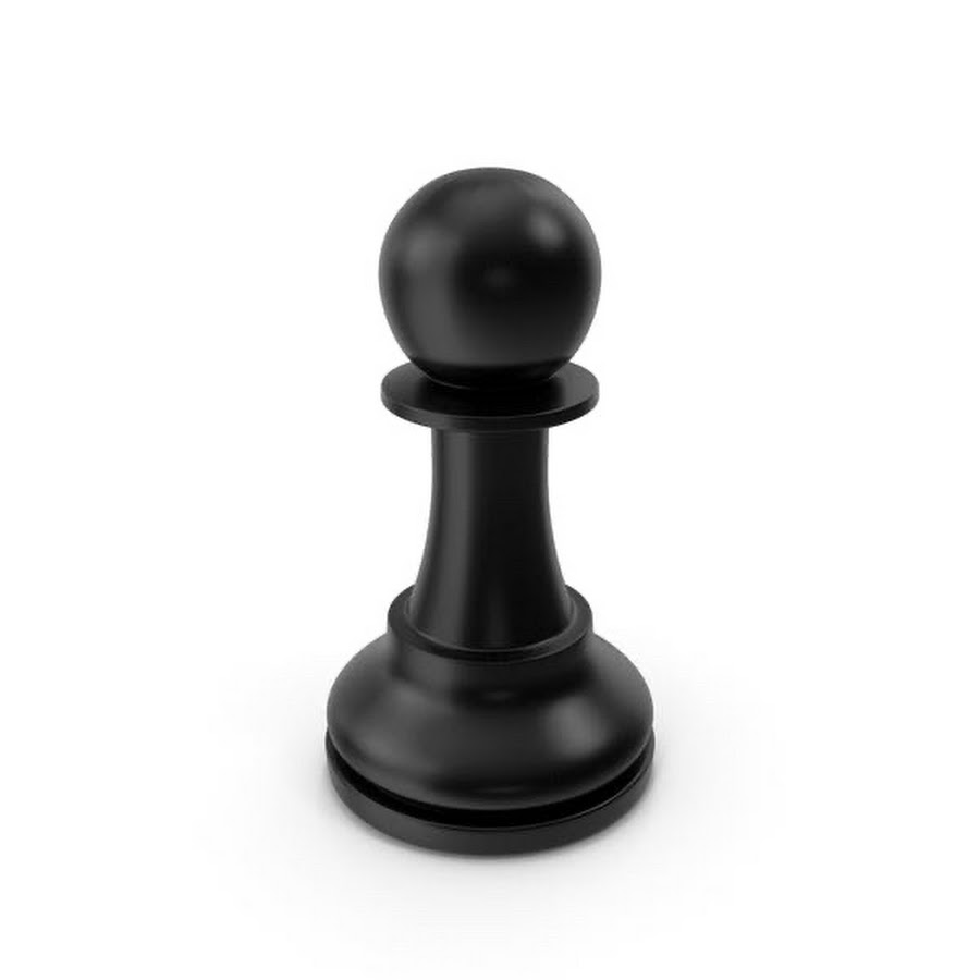 Шахматная пешка 3d модель