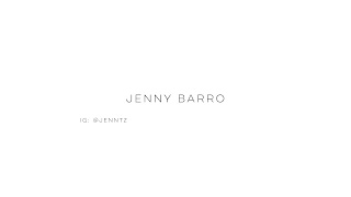 «Jenny Barro» youtube banner