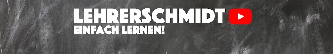 Lehrerschmidt رمز قناة اليوتيوب