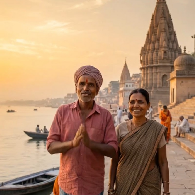 Village Indian couple 