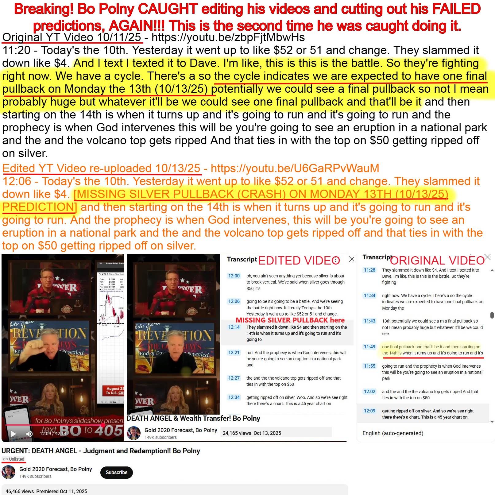 Post from Prophetic Money