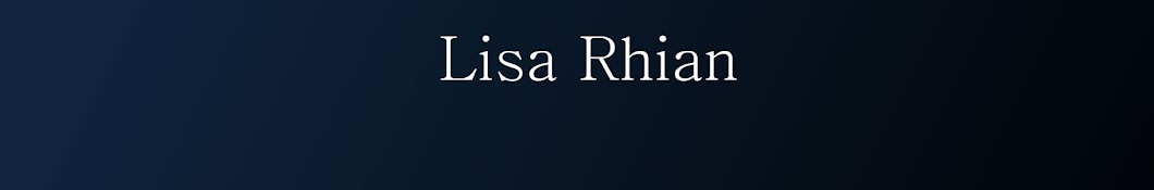 Lisa Rhian رمز قناة اليوتيوب