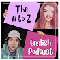 The A to Z English Podcast logo