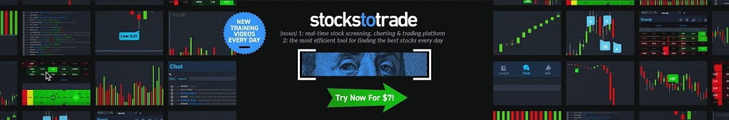 StocksToTrade यूट्यूब चैनल अवतार