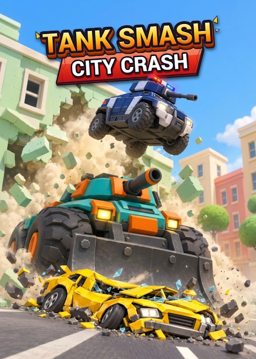 Tank Smash: City Crash — cover art