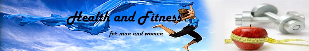 health and fitness for man and women YouTube 频道头像