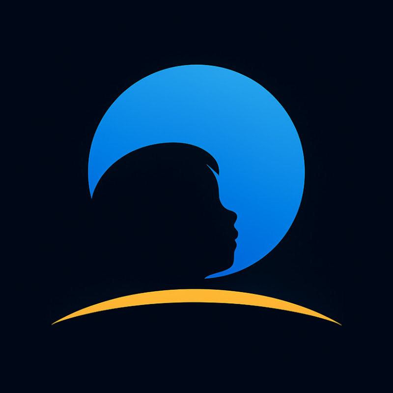 蓝星探索BlueSeek Logo