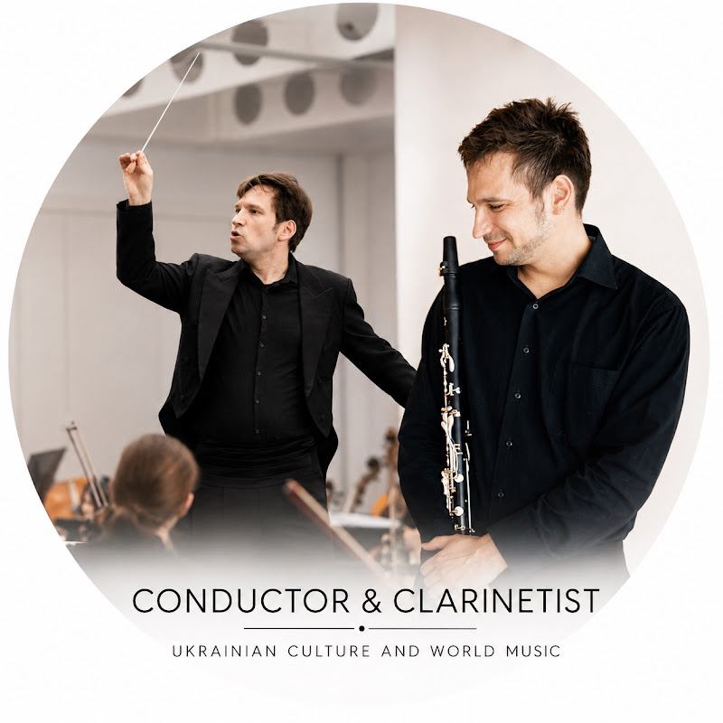 Taras Demchyshyn conductor&clarinetist. Culture 🇺🇦