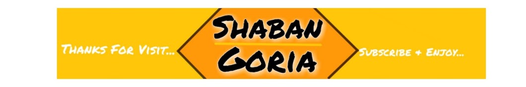 Shaban Goria YouTube channel avatar